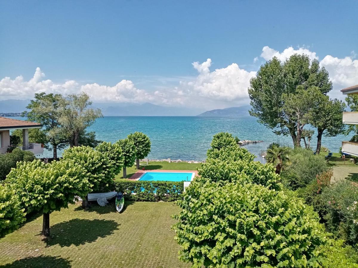 Casa Lugana 2 - monolocale con piscina fronte lago Sirmione Exterior foto